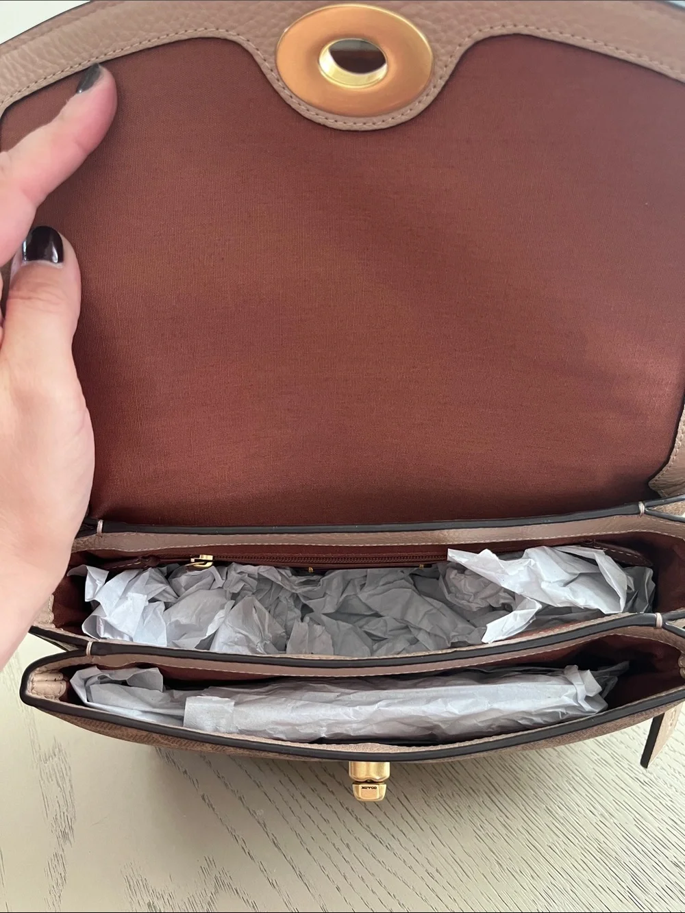 Coach Cassie Crossbody Special Edition / Taupe Canvas - Picture 7 of 15